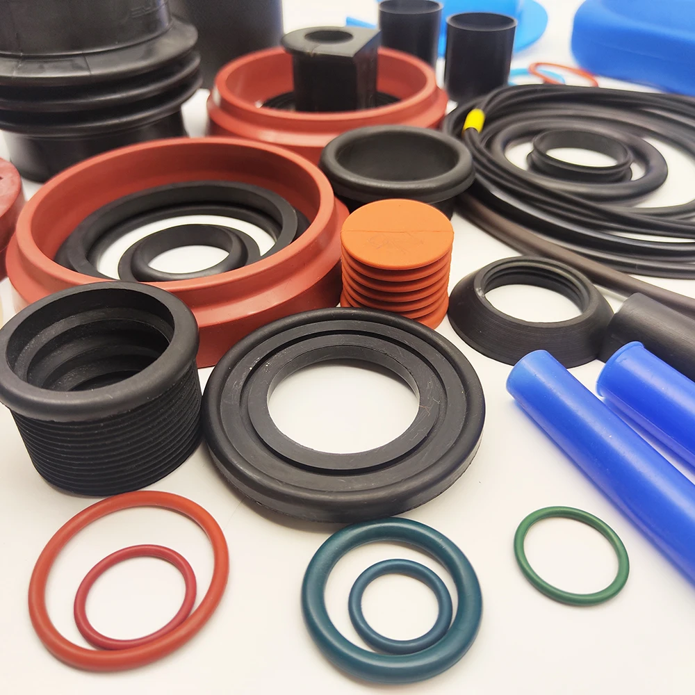 Trade Guarantee For High Quality Silicone Rubber FKM EPDM NBR PTFE Parts Moulded Silicone Rubber
