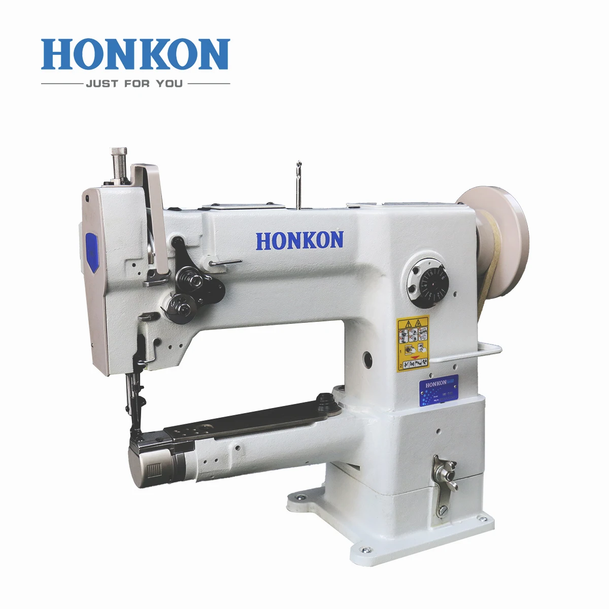 HK-246 use of cylinder platform design single needle cylinder bed with unison feed lockstitch sewing machine