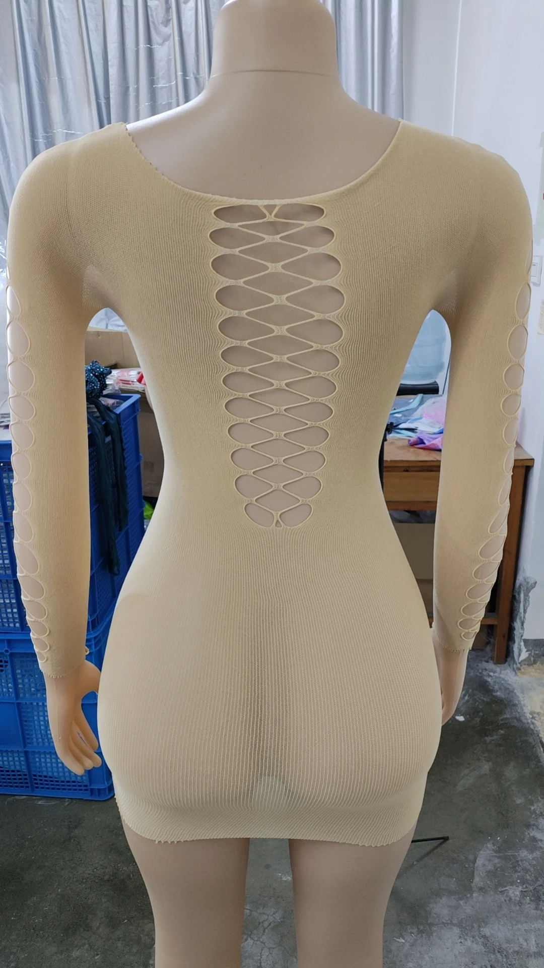 OEM Womens One Piece  Party Clubwear Bodycon Bodystocking Jumpsuit  Lingerie