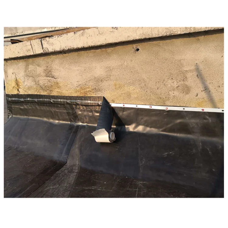 ISO Certificate Waterproofing Material Fleece Backed EPDM Roofing Membrane