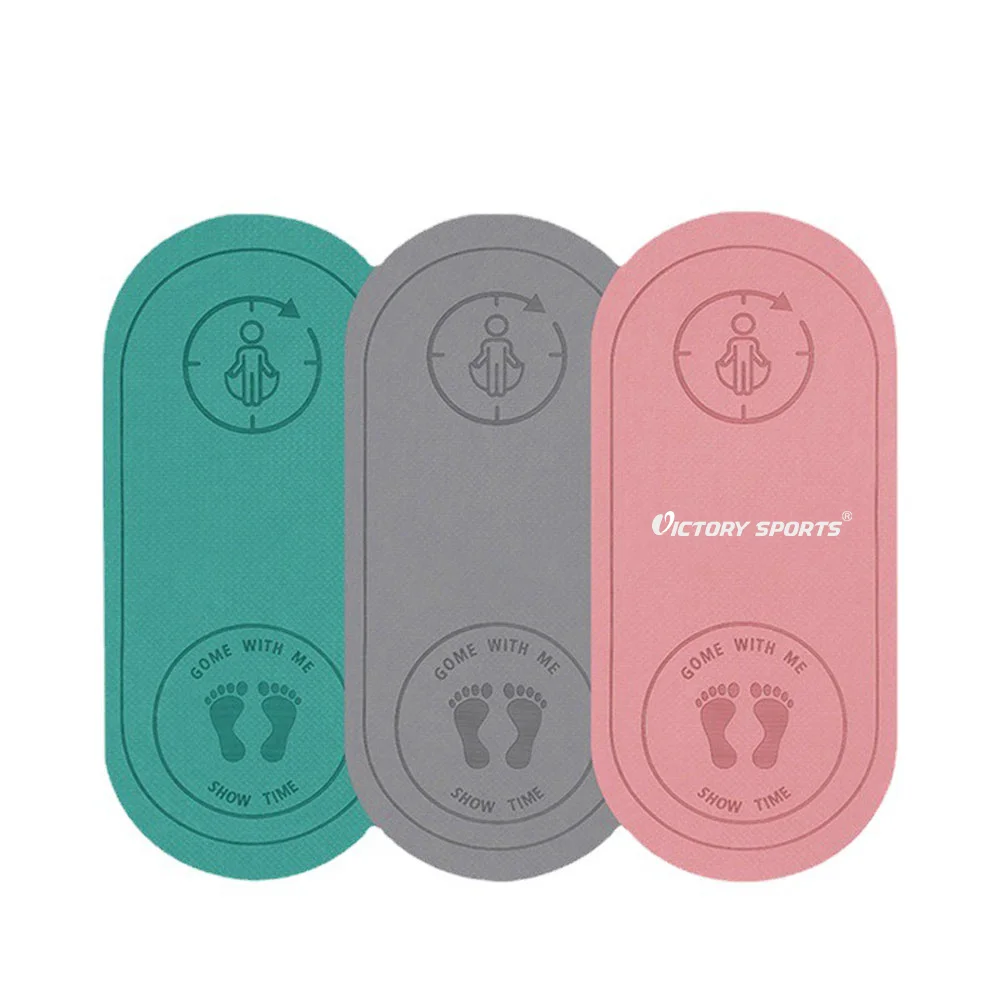 Customized Anti-slip Logo Noiseless TPE Skipping Thick 6/8mm Workout Jump Rope Mat