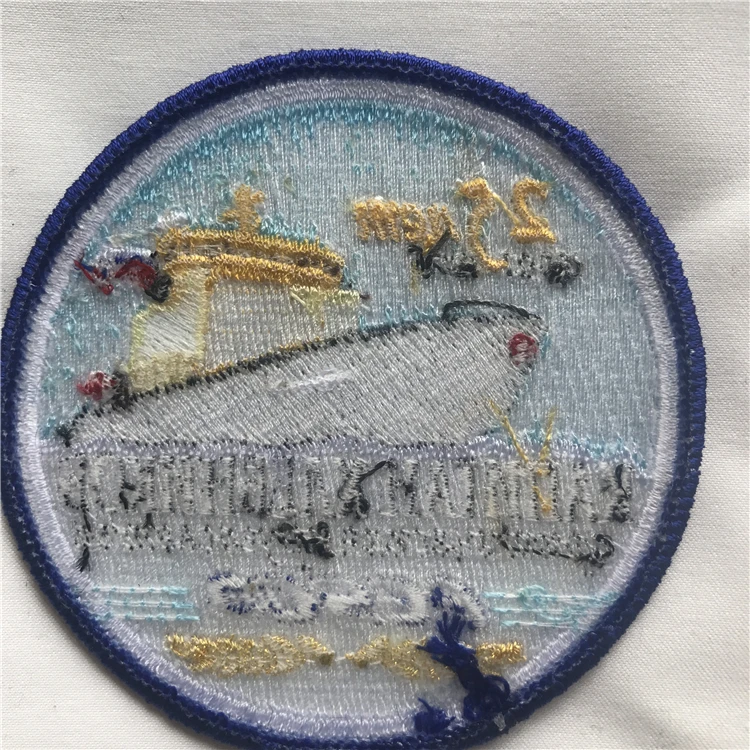 Embroidery Patch Badge Emblem Custom Embroidery Patch For Clothing