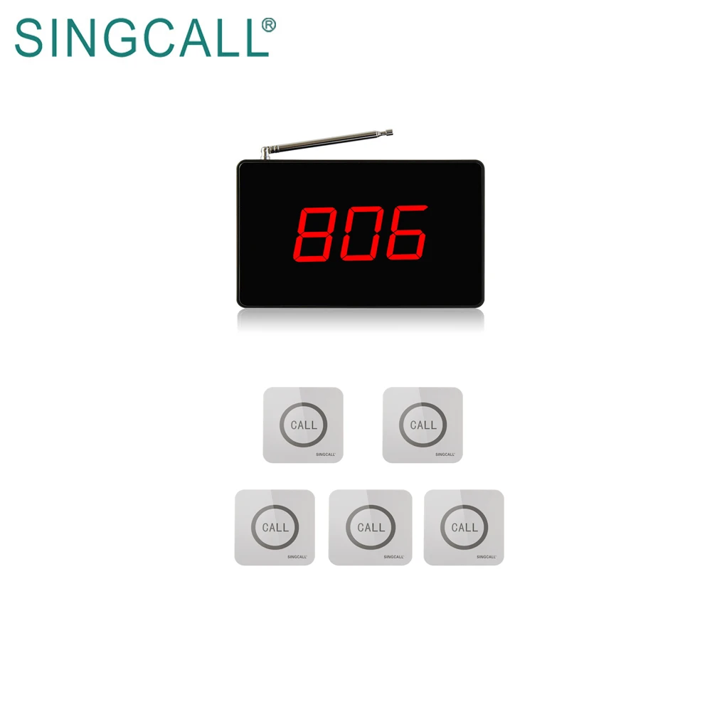  Беспроводная система вызова пациента SINGCALL малый дисплей