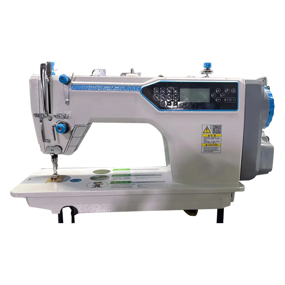 QK-800-A6 jack style automatic computerized flat bed lockstitch industrial sewing machines with Stepping presser foot lift