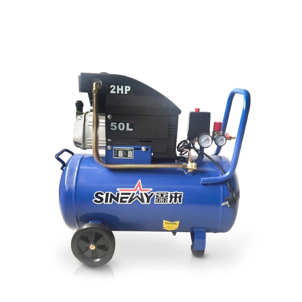 
Chinese professional factory cheap 50L piston electric portable direct air compressor 