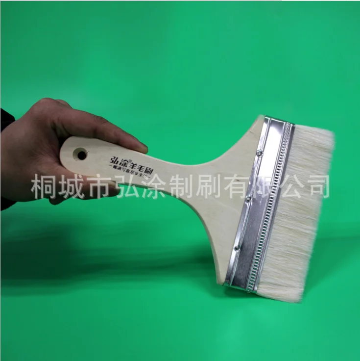 HOTO Flagged Tip Synthetic Filaments 30 * 70mm,30 * 100mm,30 * 120mm Shed Fence Wall Masonry Block Brush