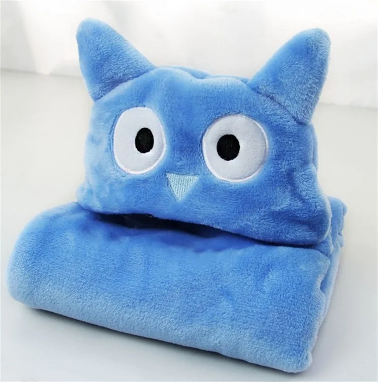 
95*75cm Farley Velvet Animal Children Bath Towel Pure Cotton Super Soft Baby Blanket 