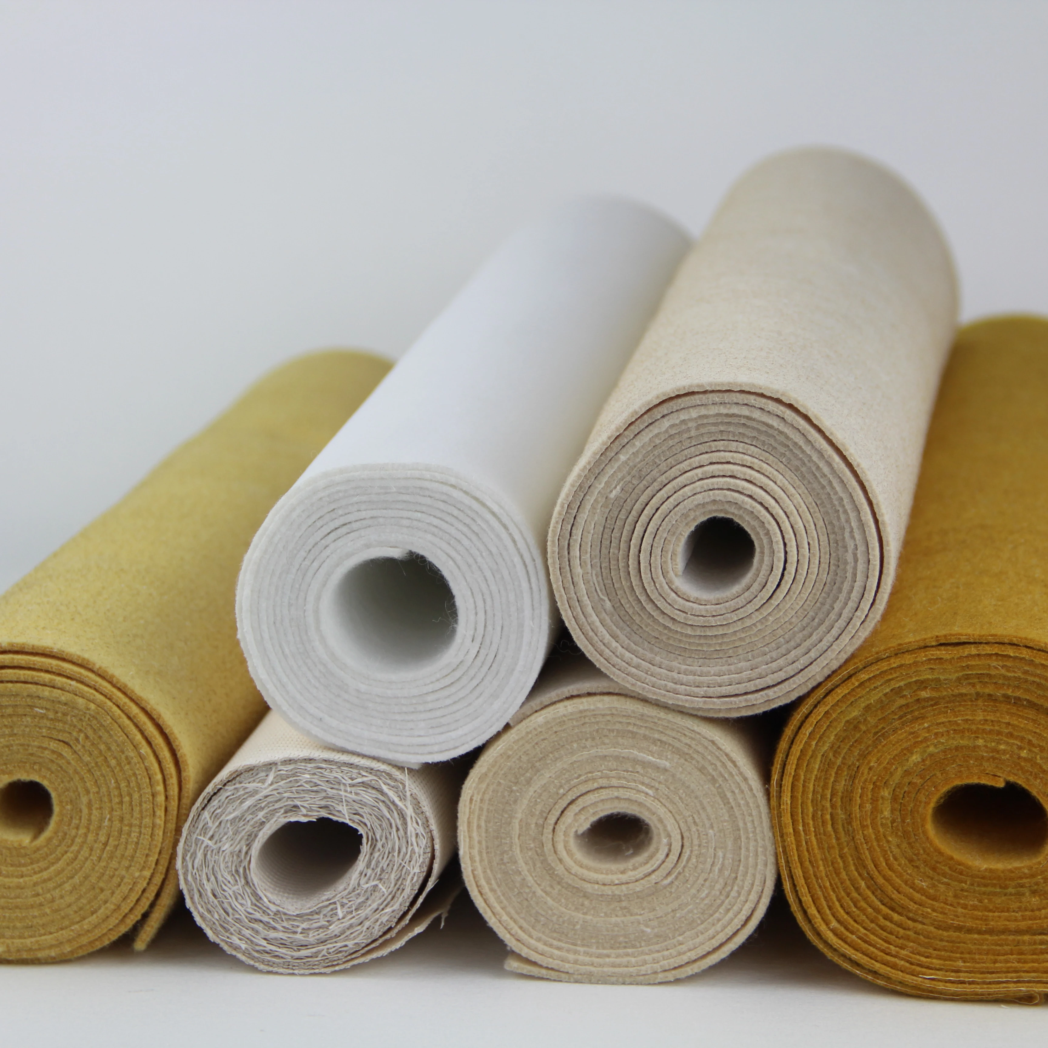 YUANCHEN 100% pps filter material pps fiber used in steel/metal plant