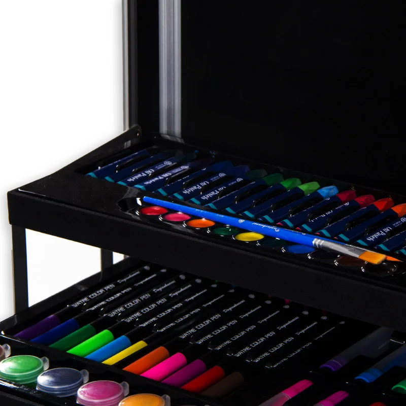 Art Supplies Custom Art set Gift Multicolor Soft Pastels Silky Washable Crayon Kids Oil Pastels Drawing Kit for Kids School