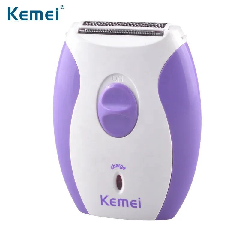 Professional Epilator Women Rechargeable Hair Machine Mini Painless Kemei Epilator km-280R Portable Ladies Shaver