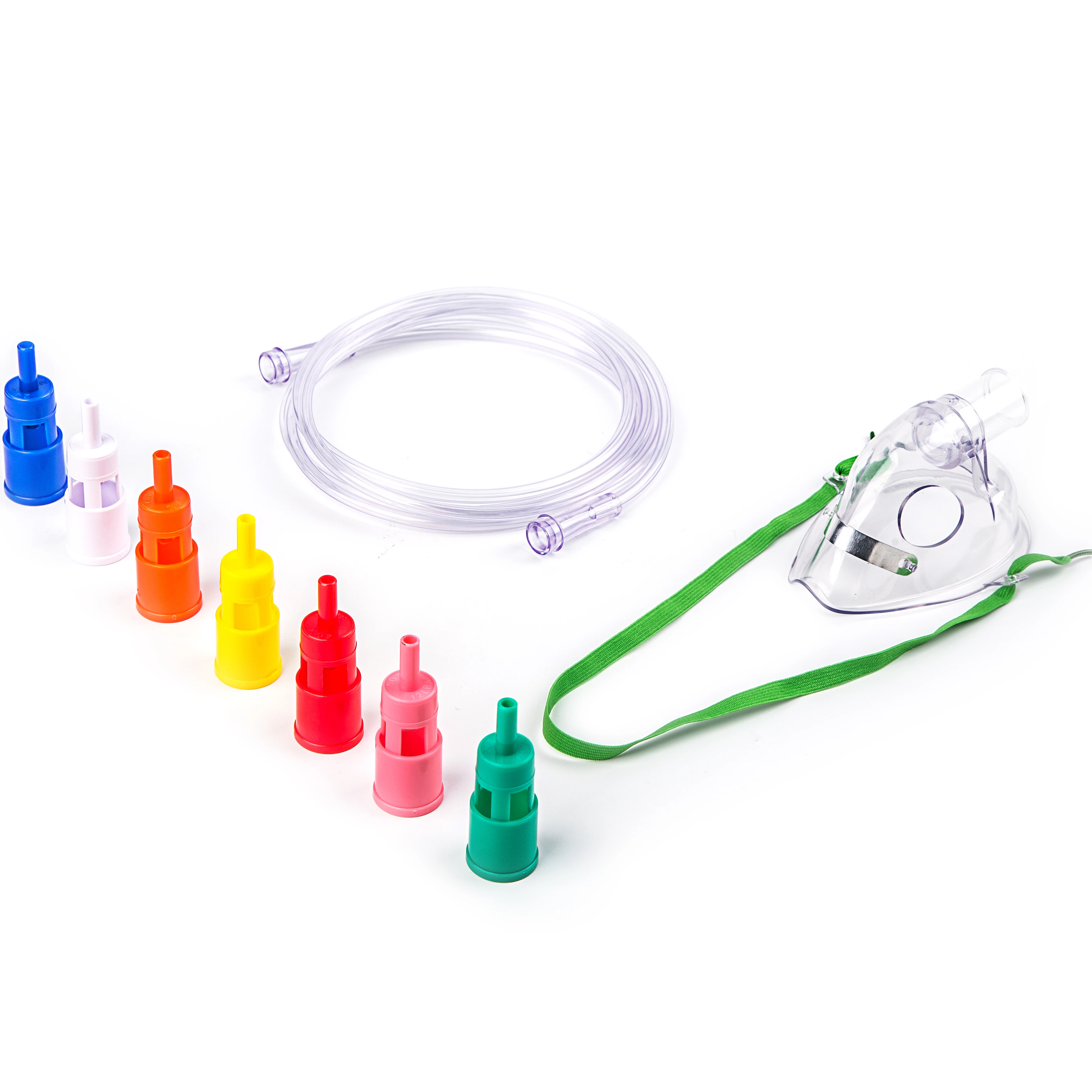 Fix-connecter PVC child size factory direct sell and six adjustable diluters venturi masks with tube