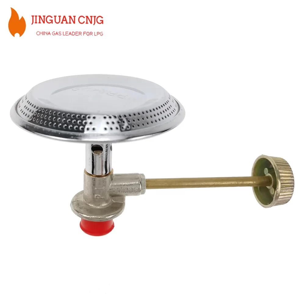 Kenya Primus LPG Burner Head  with Brass Valve, Camping Big Burner with Control Gas Cooker Burner