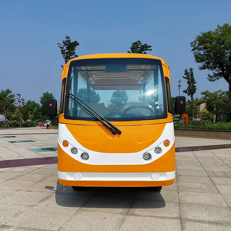 Chinese electric car sightseeing shuttle bus mini school bus