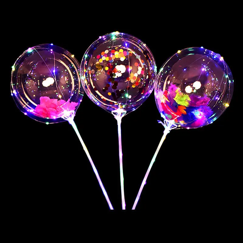 Round Heart Shape Inflatable Bobo Balloon Stand PVC Single Unisex Toy Advertising Toy Led Balloon 18 Inch Fish Lucky Fish 10g