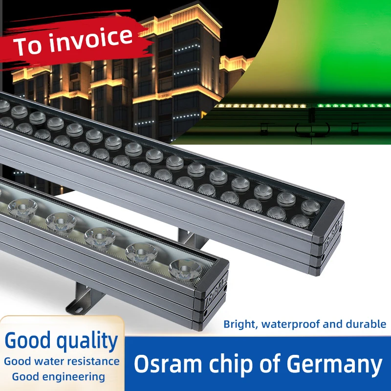 High Brightness Waterproof DMX Led Wall Washer Light for Outdoor Professional Stage Lighting