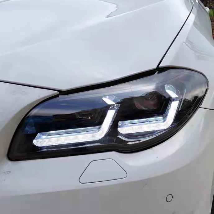 V2 BiLED projector lens headlight for 2014 BMW F10 without AFS