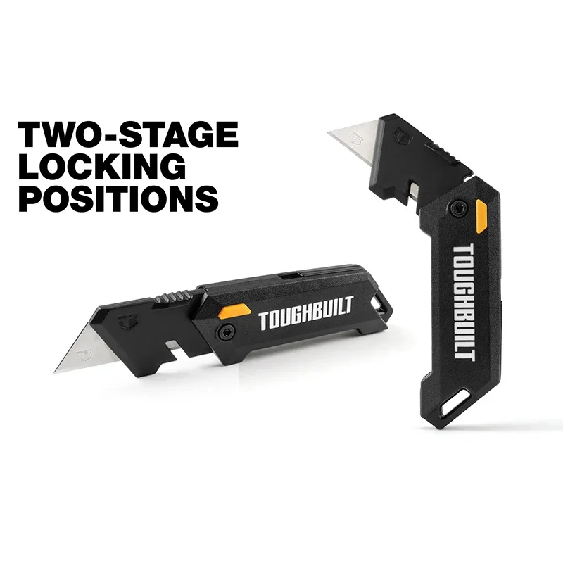 TOUGHBUILT TB-H4-12-C Compact Folding Mini Tool Knife Convenient Utility Knife Durable Hand Tools