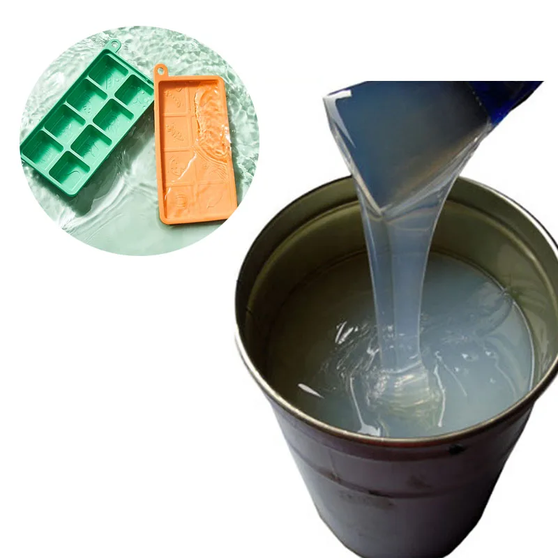 Two compound RTV-2 addition cure room temperature vulcanized liquid silicone rubber for food mold making