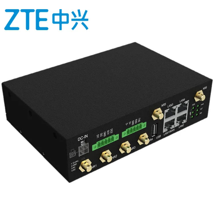 2021 New ZTE CPE Router MC6000 Indoor Professional Industrial Wireless WiFi 4G 5G CPE Router