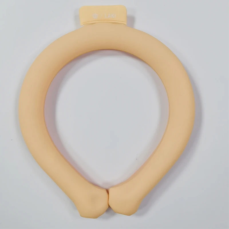 Hypothermy Soft TPU PCM 28 cooling long-term Neck Ice Ring for  PET dog cat summer Frosty Ring