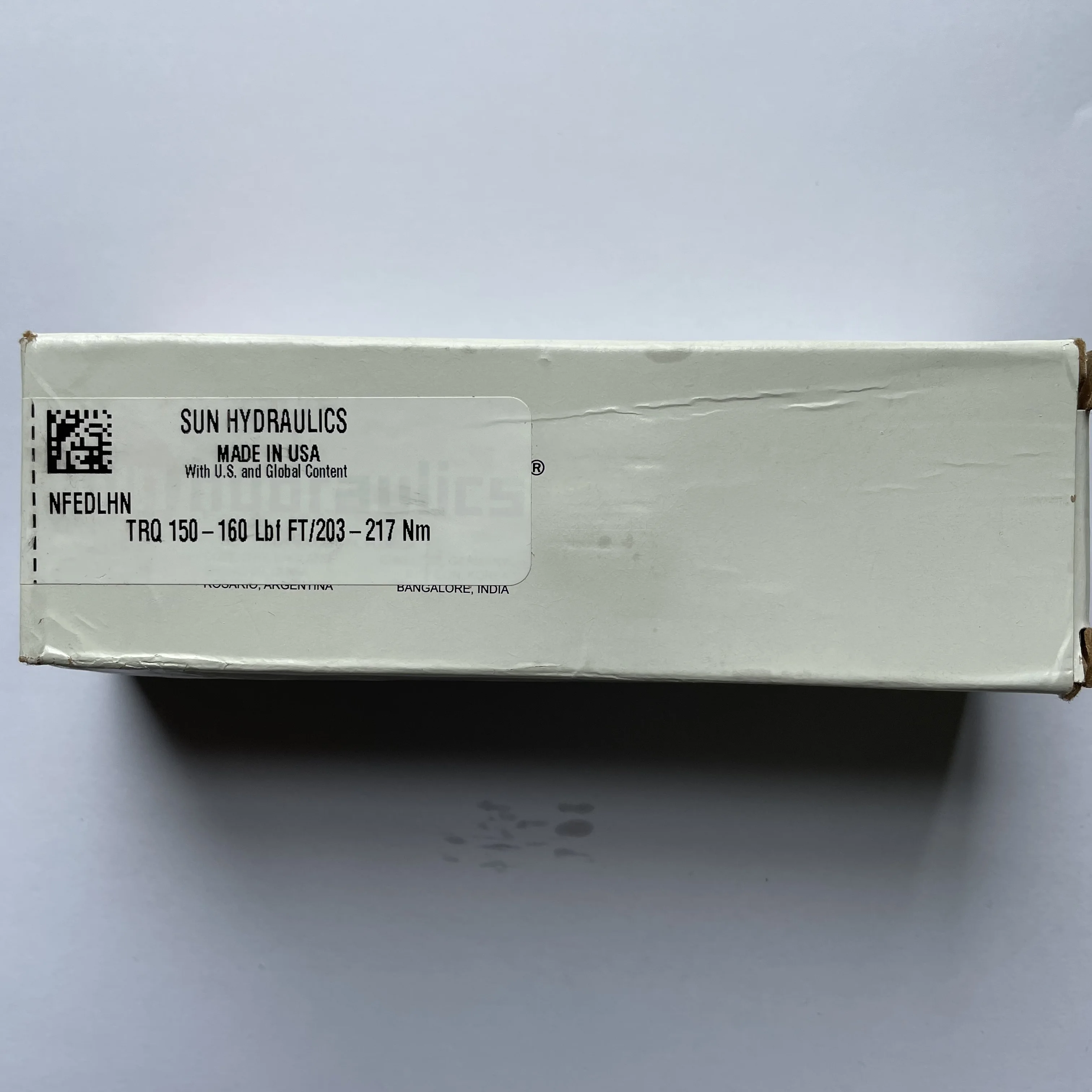 NFEDLHN origin reliefe valve in stock hydraforce SUN HYDRAULICS EATON VICKERS IH NFED-LHN
