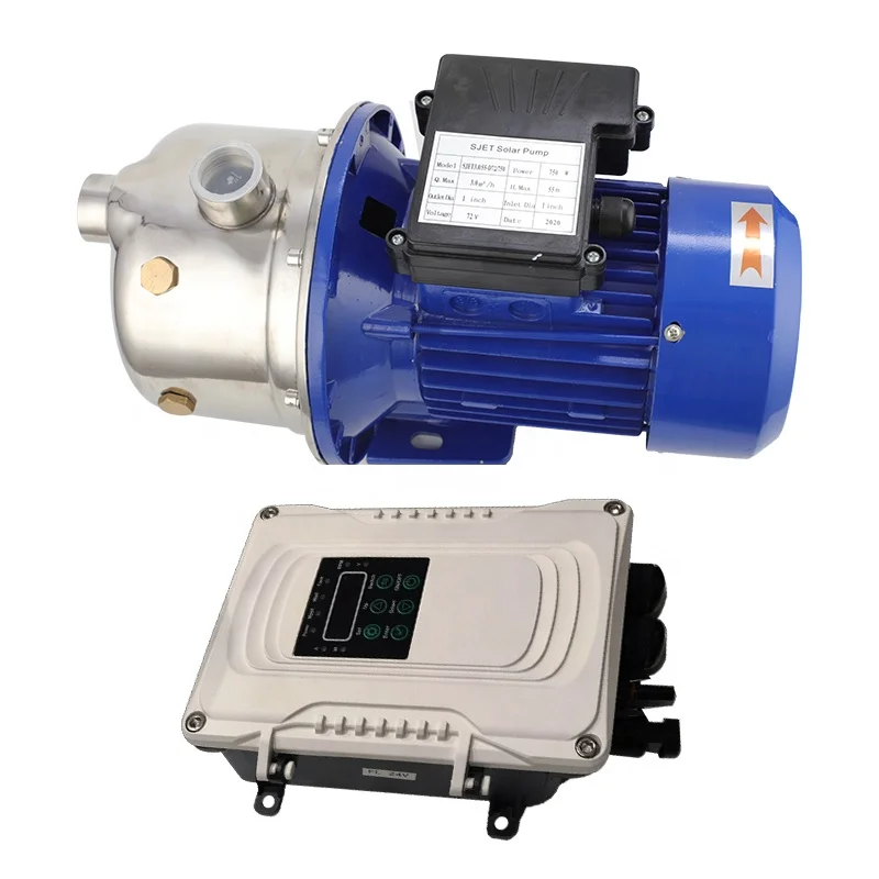 stainless steel solar surface pump solar power water transfer pump set pond solar water centrifugal pump