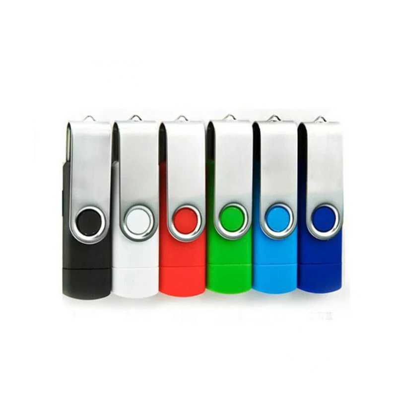 Двойной интерфейс USB флэш-накопитель otg двойного назначения компьютер мобильный телефон 2 в 1