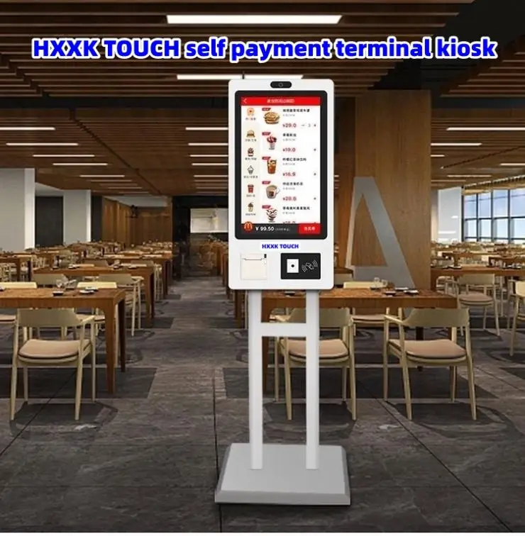 27inchtouch Экран быстрого питания самообслуживание 15 6 21 24 27 киоск самостоятельного заказа безналичный терминал оплаты POS