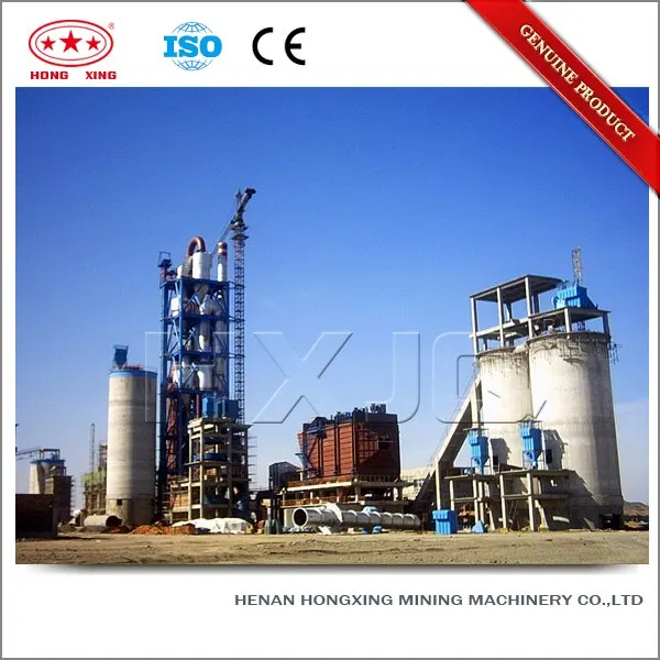 China cement making plant machinery / cement manufacturing equipment / cement production line