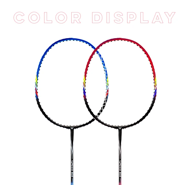 
New customized logo in different colors high quality offensive durable badminton racket tennis racket wholesale and retail 