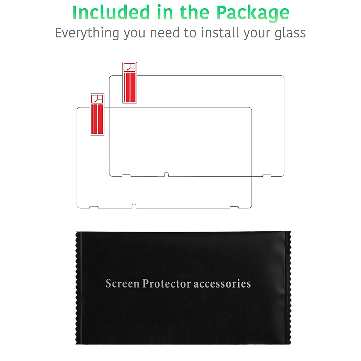 
High Definition Anti-burst nano 9H 2.5D 0.33mm game player tempered glass screen protector for Nintendo Switch lite 