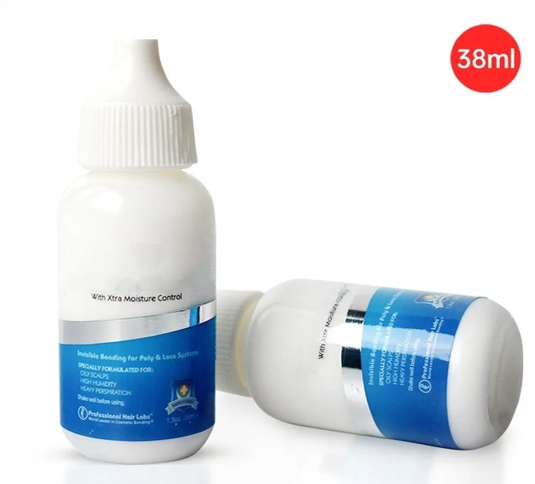 Wholesale high quality popular Weaving Hair Reissue Lace Mesh Biological Scalp Hair Glue, Wig White Glue