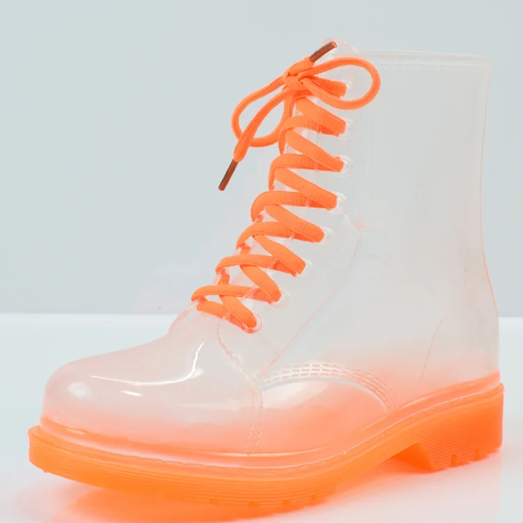 fashional lightweight pvc rain boots women