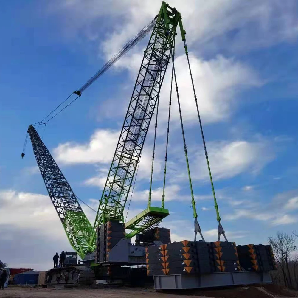 2020 год 250t 300t 400t 500t ZOOMLION б/у Тяжелая подъемная машина гусеничный кран