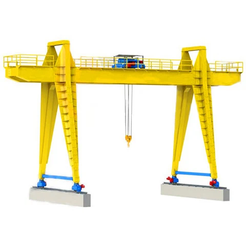 10/3.2t double girder electric travelling industrial type aluminum gantry crane goliath china