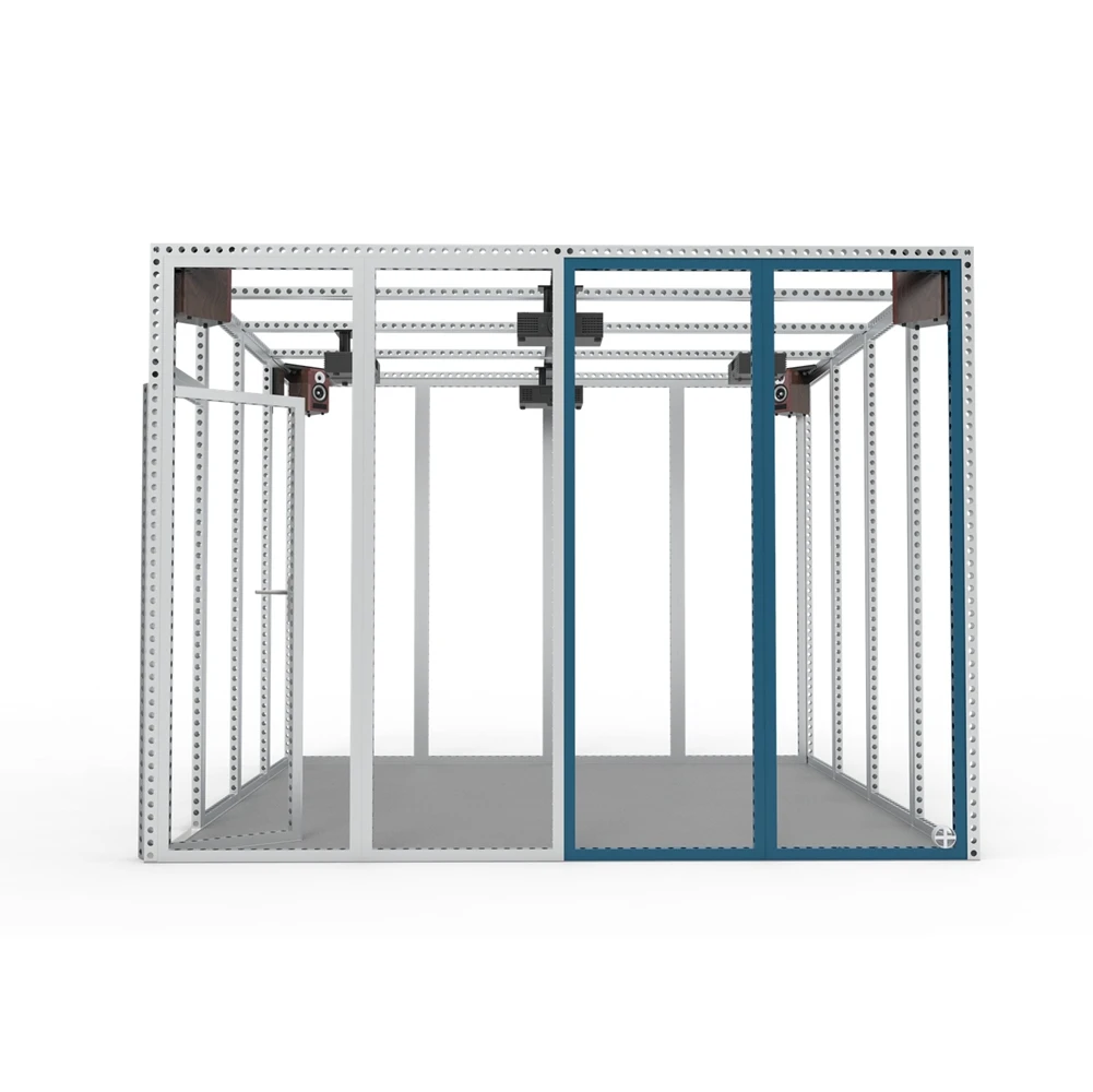 Heavy duty easy assemble trade fast show modern  3x3m  trade show backdrop stand