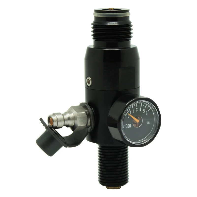 5/8-18UNF Air Regulator 4500psi Co2 Tank Regulator Output Pressure 800Psi 1800Psi 2200Psi