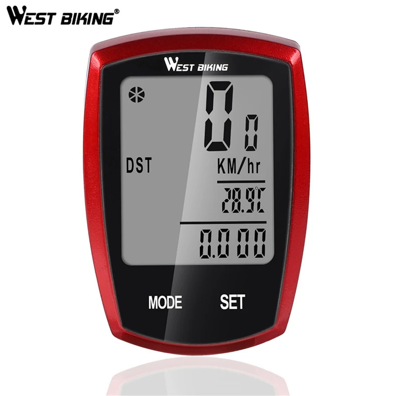 WESTBIKING Bike Computer Screen-touchable  Digital Odometer Cycling Computer Wired/Wireless Exercise Bicycle Computer