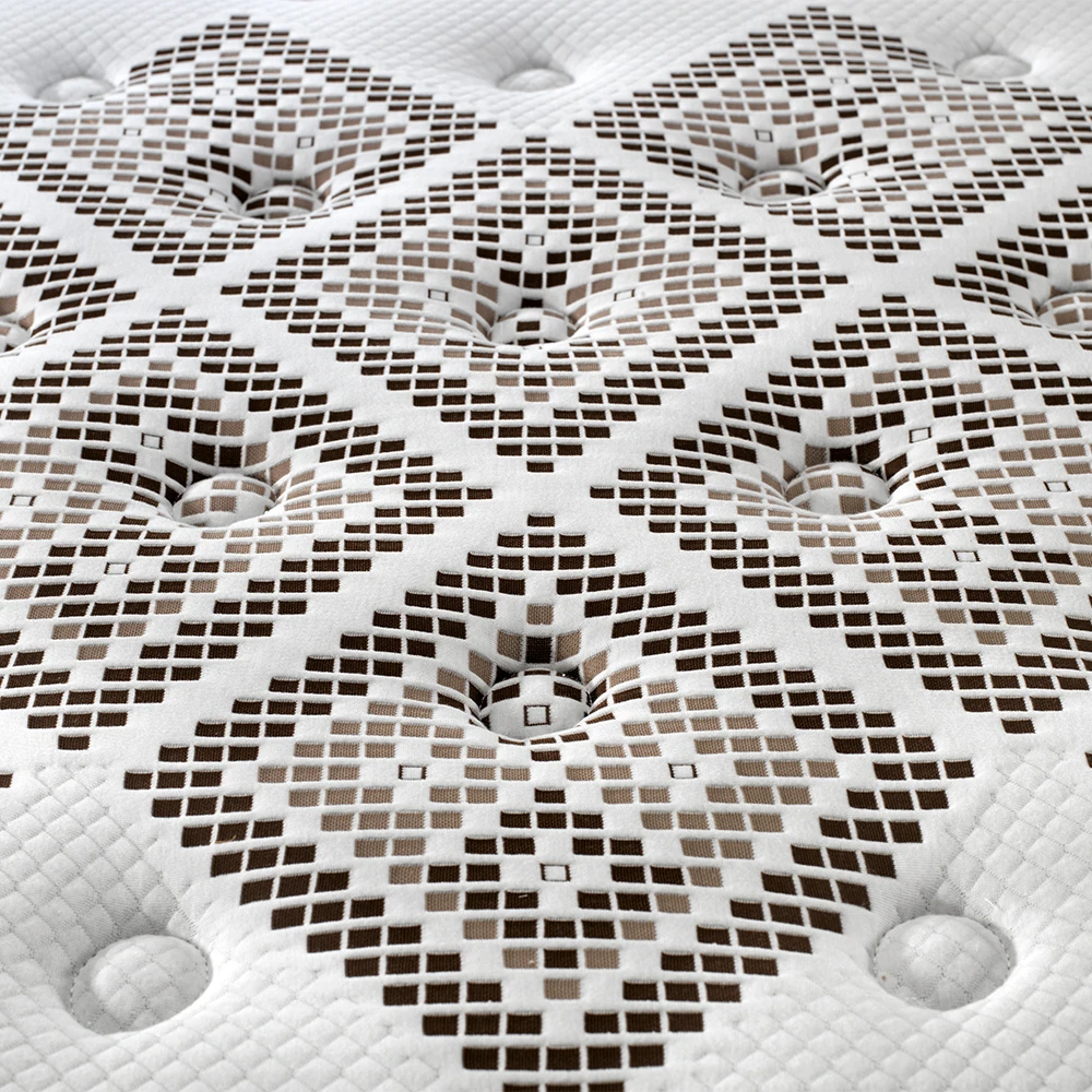 Hot-Selling 8 / 10 / 15 / 20 Inch Extra Soft Deluxe Memory Foam Euro Pillow Top Pocket Spring Coil Mattress Queen Size