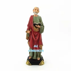 Factory Direct Wholesale Resin Catholic Figurines Cheap Small San Pedro Religious Figurines