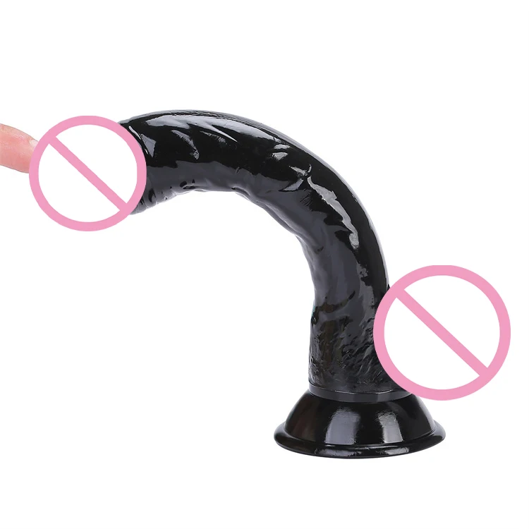 High Quality Super Soft Dick Cock Dildo Sex Toys for Women Realistic Penis Female PVC 7.5 Inch Dong