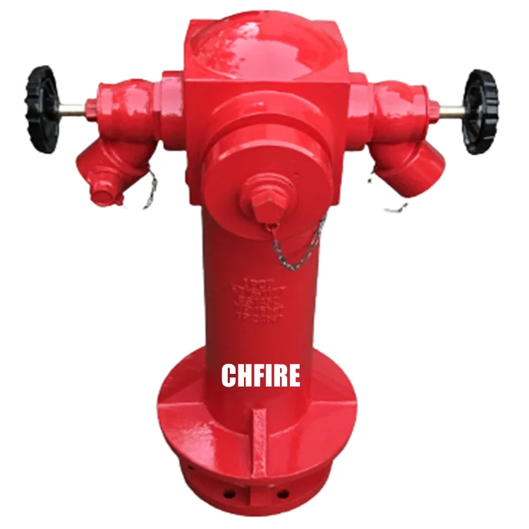 Пожарное оборудование CHFIRE 4-дюймовое 2-стороннее пожарное (столб) гидрант