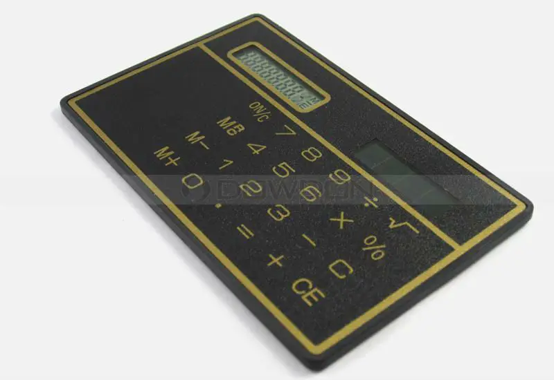 Credit Card Shape Solar Calculator