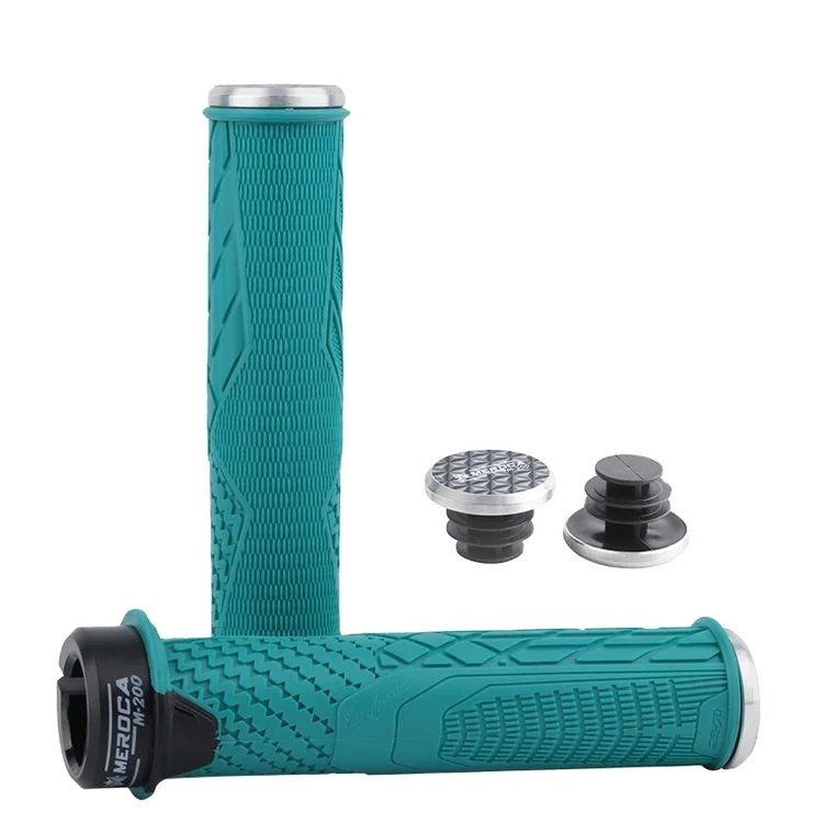 Bike Grips Cycling Handle Grip Lockable For Mtb Road Bicycle Handlebar Grip Lock Aluminum Alloy Rubber Parts