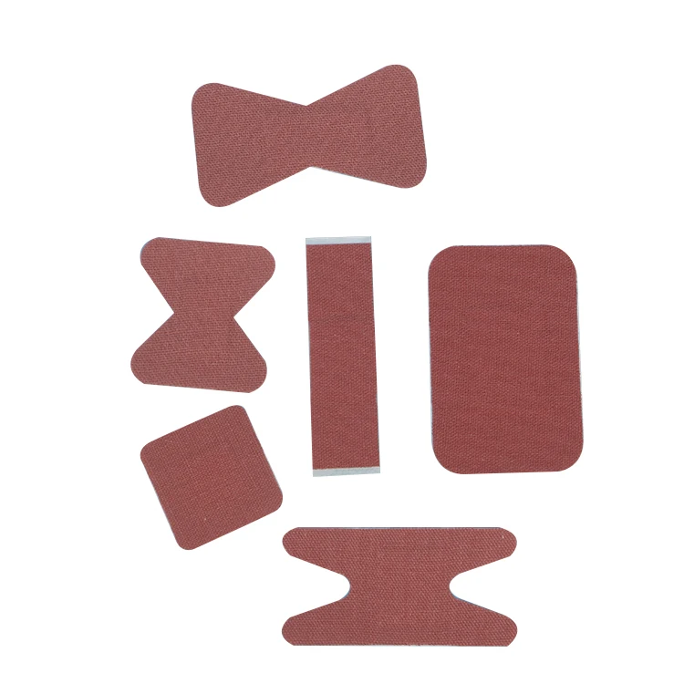 Medical Supplies Custom Material Size High Elastic Cotton Fabric Wound Bandage Adhesive Plaster Ban Aid-T