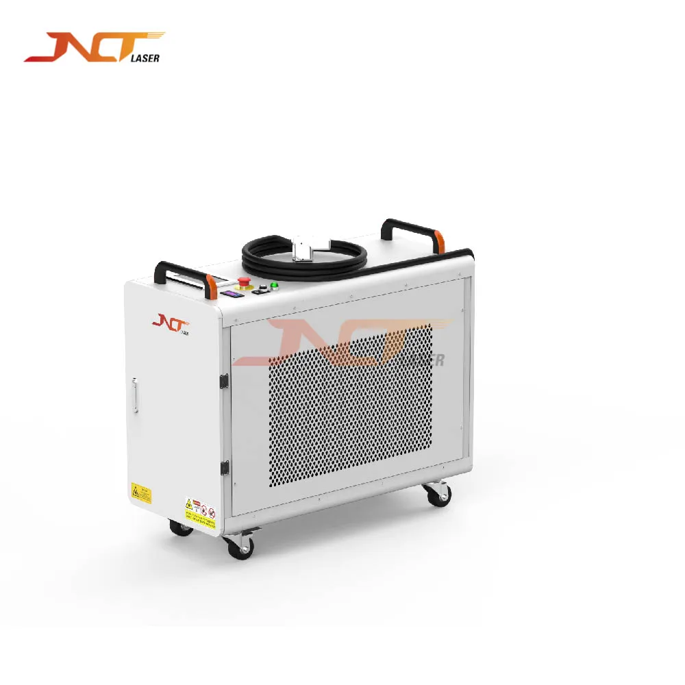 Factory direct selling hand held laser cleaning machine intermodal chassis  with high quality1000W