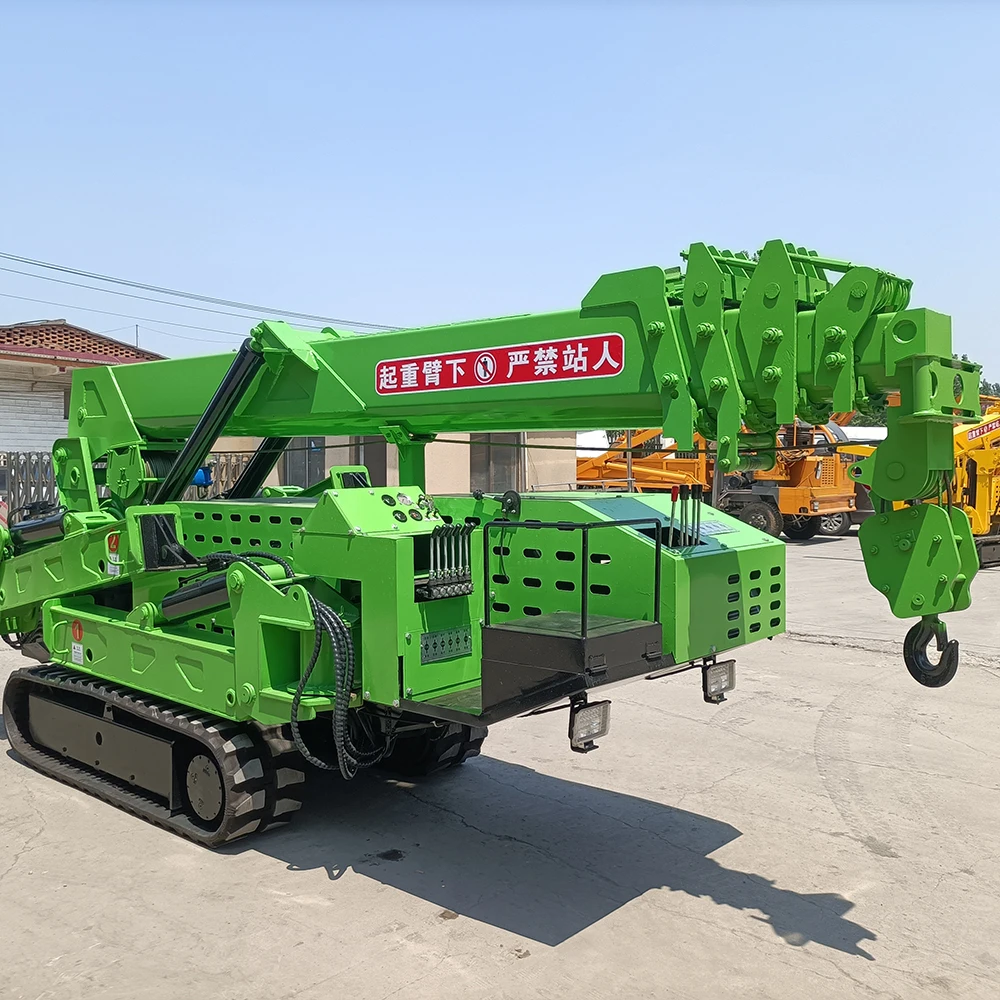 Spot New Products Spider Crane with Fork Factory Price Mini Spider Crane 10 Ton with Jib Brand New Spider Lift Telescopic
