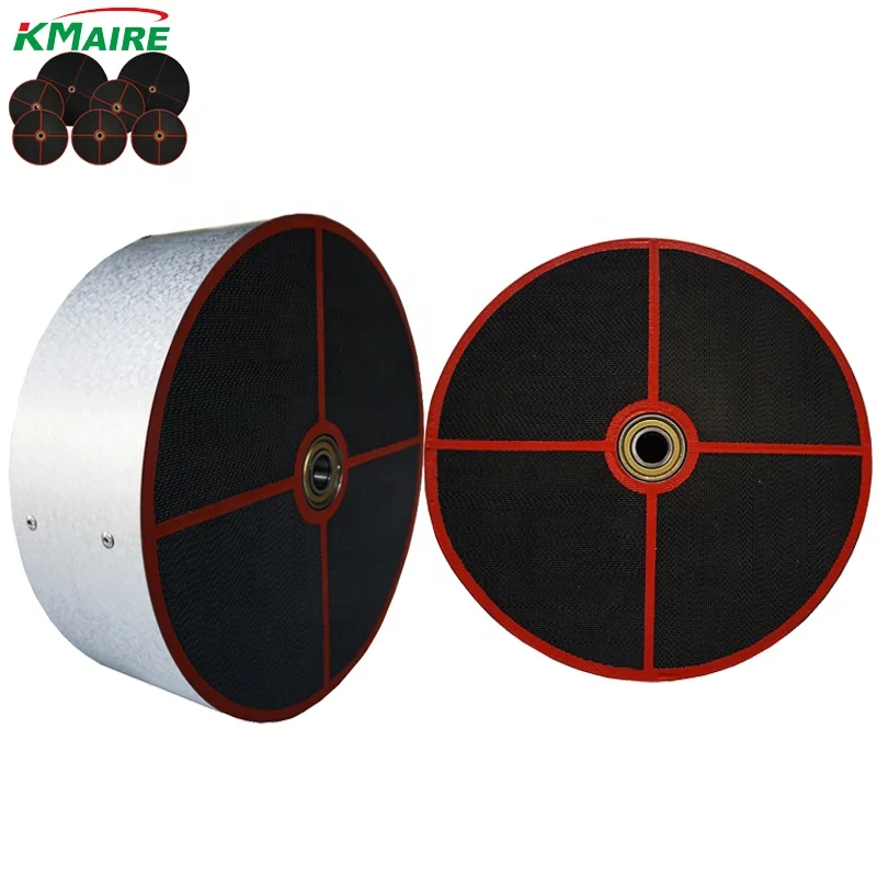 Online Technical Support Desiccant Rotor Silica Gel Wheel Use for Industrial Dehumidifier Accept Customized Size