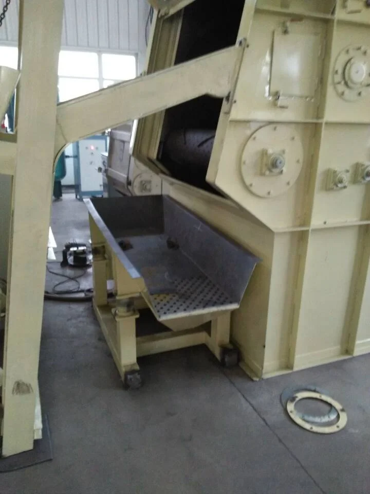 Q32 Tumble belt crawler type RFQ shot blasting machine cleaning for small size workpiece