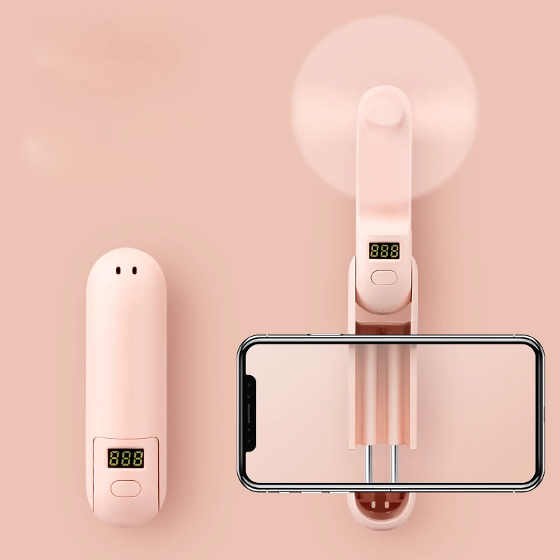 Новинка 2022 многофункциональный портативный Usb мини-вентилятор 3 в 1 маленький настольный электрический вентилятор складной ручной с внешним